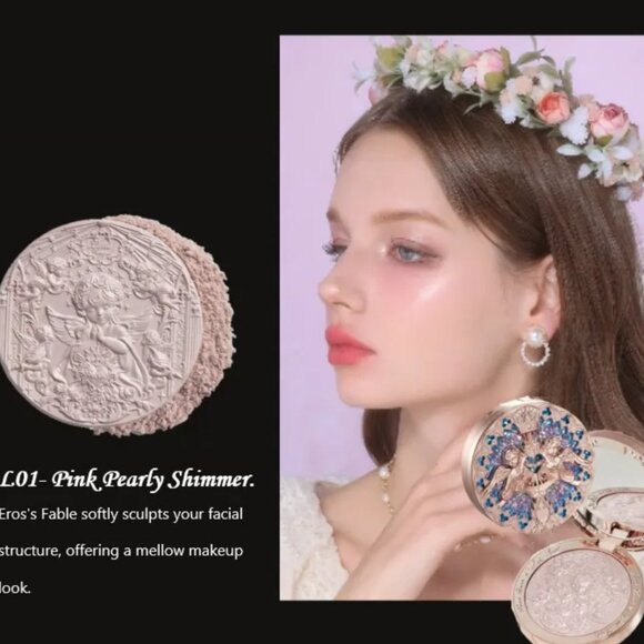 FLOWER KNOWS ANGEL EMBOSSED HIGHLIGHTER "EROS'S FABLE L01" - Picture 2 of 4